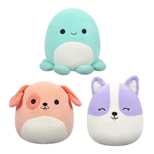 Squishmallows Original 8-Inch Mystery Plush 3-Pack Small Sized Ultrasoft Plush - Picture 1 of 10