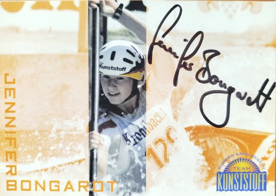 Jennifer Bongardt --- Kanu Slalom ---  Original signierte AK / signed card :-) - Bild 1 von 1
