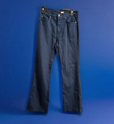 Focus Life Style Bell Bottoms Blue Denim Style Pants Women’s Size 6 Stretch - Image 1 of 4