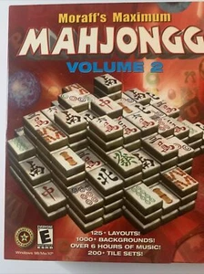 Moraff's Maximum Mahjongg: Vol. 2 (PC, 2002) Brand New Open Box Rated E - Picture 1 of 7