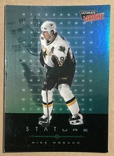 1999-00 MIKE MODANO ULTIMATE VICTORY STATURE INSERT CARD #S4 DALLAS STARS