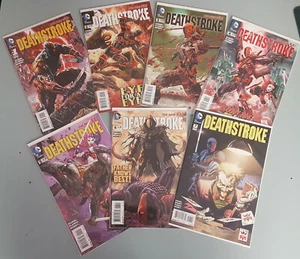 DC COMICS NEW 52 DEATHSTROKE (2014) #1-7 RUN - LOT - HARLEY QUINN - Picture 1 of 1