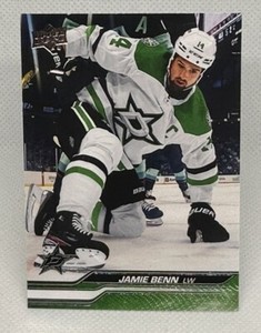 Jamie Benn 2023-24 Upper Deck Series 1 #58 Dallas Stars