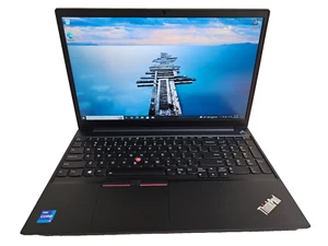Lenovo ThinkPad E15 Laptop - 2.8 GHz i7-1165G7 32GB 1TB SSD Iris Xe Webcam 15.6" - Picture 1 of 5