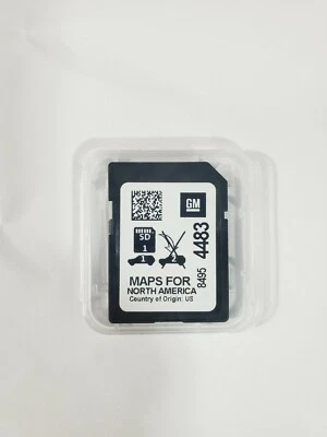 Chevrolet GMC 2019-2022 navegación tarjeta SD 8495 4483 GM de fábrica OEM Foto 1 de 2