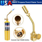 Full Metal Brass Pencil Flame Gas Welding Torch Head Kit for MAPP MAP Propane