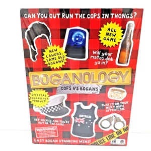 'Boganology: Cops Vs Bogans' Board Game (2020) New & Sealed Aussie Classic - Picture 1 of 5