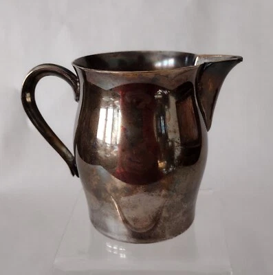 Jarra crema reproducción Paul Revere placa de plata vintage de 3" Foto 1 de 4