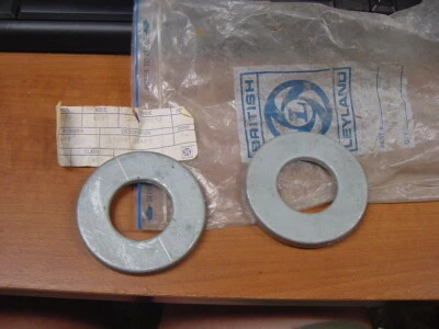 2 NOS British Leyland Rear Axle Stone Guards Triumph TR4A IRS TR250 TR6 - Image 1 of 4