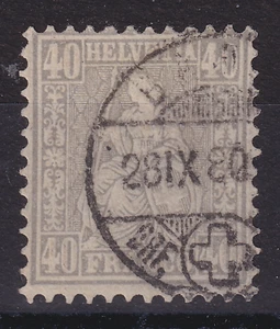 Schweiz, 1867, sitzende Helvetia, Mi 34, BPP-geprüft ABT, 150 Euro+ - Bild 1 von 2