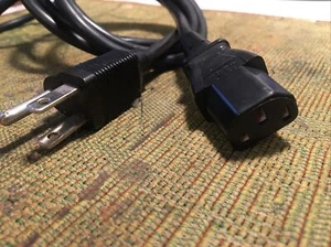 SP-305 I-SHENG US 10A 125V 1250 W 3 Prong Power Supply Cord Cable - Picture 1 of 3