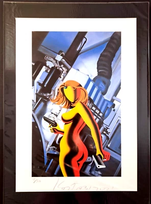 Mark Kostabi - 70x50 cm  Limitiert - 12/50 mit einem hochwertigen Passepartout - Bild 1 von 3