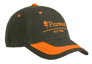 Pinewood 9294 2-Color Cap Mütze Jagd Kappe Jagdcap Moosgrün/Orange (192) - Bild 1 von 1