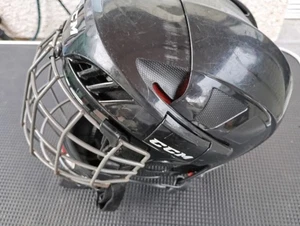 CCM 50 Medium Youth Ice Hockey Helmet With CageUsed Condition - Picture 1 of 7