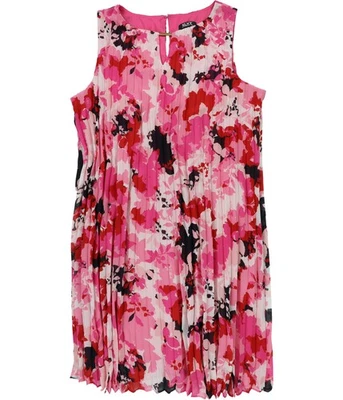 Vestido plisado de chifón Sl Fashions para mujer, rosa, 14 Foto 1 de 2