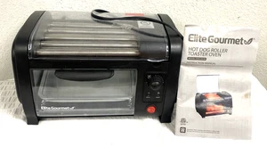 Elite Gourmet EHD-051B New Cuisine Hot Dog Roller and Toaster Oven cooker works - Picture 1 of 10