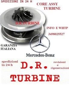 TURBO TURBINE COREASSY 53049700057 MERCEDES BENZ 2.2 CDI 150 HP