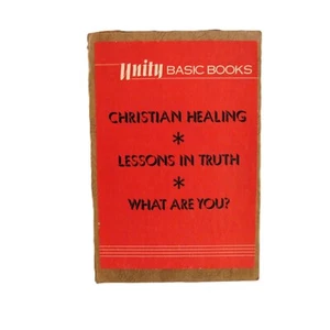 VTG 3 Book Box Set Lessons In Truth, Christian Healing, What Are You? Hardcover - Imagen 1 de 22