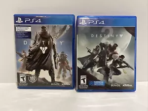 Destiny 1 And Destiny 2 PS4 Games Preowned Sony PlayStation 4 PS4 - Picture 1 of 3