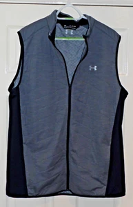 GILET UNDER ARMOUR COLDGEAR GREY DRIVE PRO STORM HYBRID XXL GILET SCALDACORPO NUOVO - Foto 1 di 2