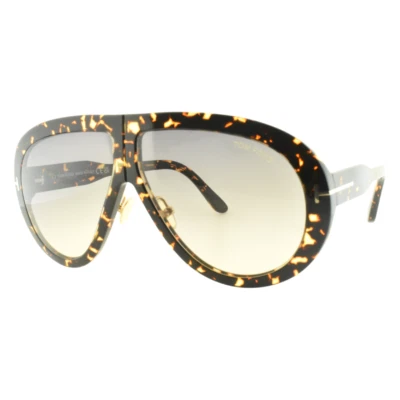 ¡¡NUEVO!! Gafas de sol unisex Tom Ford Troy TF836 52B 61-10-140 Havana Pilot borde completo Foto 1 de 4
