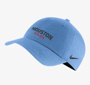 Cappello berretto calcio Houston Dash Heritage86 Nike blu uomo calcio sport unisex  - Foto 1 di 2