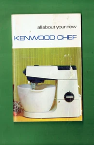 #GG. 1970s KENWOOD CHEF RECIPE & INSTRUCTION BOOKLET - Bild 1 von 1