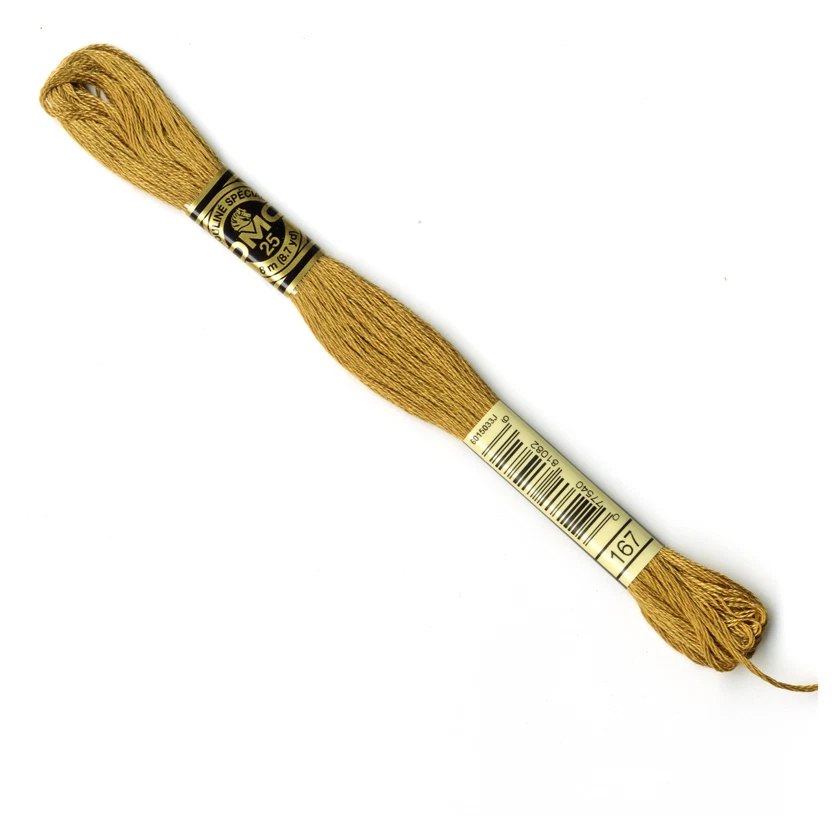 DMC Floss 1 Skein PICK YOUR COLORS #150-372 (#25 8.7yds 6-Stranded 100% Cotton) - Image 1 of 1