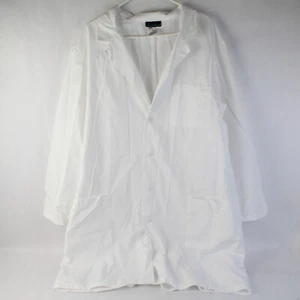 Cherokee White Cotton Blend Lab Coat Style No. 1346 Size XL - Picture 1 of 5