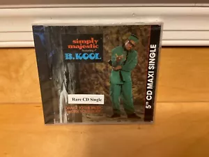Simply Majestic Ft B. Kool Dance To The Music Work Your Body CD Rap sealed - Picture 1 of 2