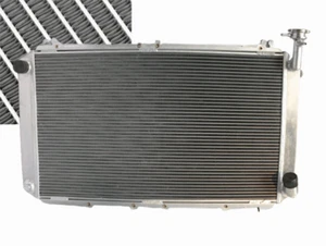 Alluminio Radiatore Per Nissan Y60 PATROL GQ 4.2L Petrol 1987-1997 88 89 90 MT - Imagen 1 de 11