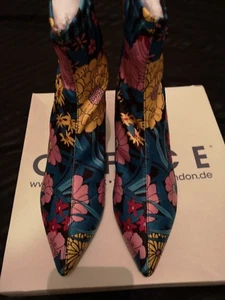 Office floral boots size 6 - Picture 1 of 2