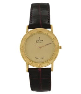 Corum ROMULUS 50101.56 28 Grams 18K Yellow Gold 30MM Men's Quartz Watch - Picture 1 of 8