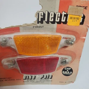 Juego de reflectores de radios de seguridad Bike Pals RR-220-JA ámbar/rojo NOS embalaje dañado  - Imagen 1 de 7