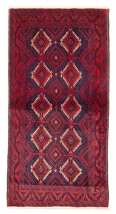 Traditional Vintage Hand-Knotted Carpet 3'5" x 6'2" Wool Area Rug - Picture 1 of 9