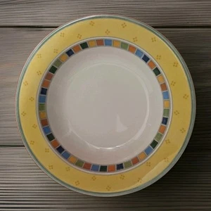 Villeroy Boch Twist Alea Limone 8" Pasta / Soup Bowl Fine China Nice Cond - Picture 1 of 2