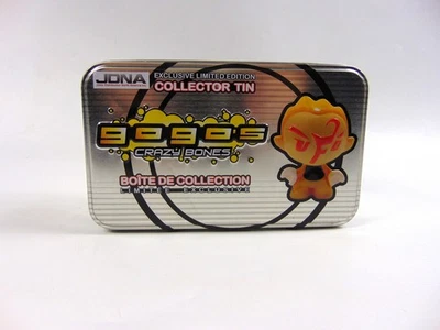 Gogo’s Crazy Bones Advance Limited Edition Collector Tin with figures - Image 1 of 4