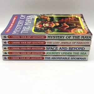 CHOOSE YOUR OWN ADVENTURE BOOKS 1-5 R. A. Montgomery Paperback Multiple Endings - Picture 1 of 11
