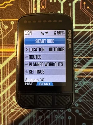 Computador de bicicleta GPS Wahoo ELEMNT BOLT V2 - Imagem 1 de 4