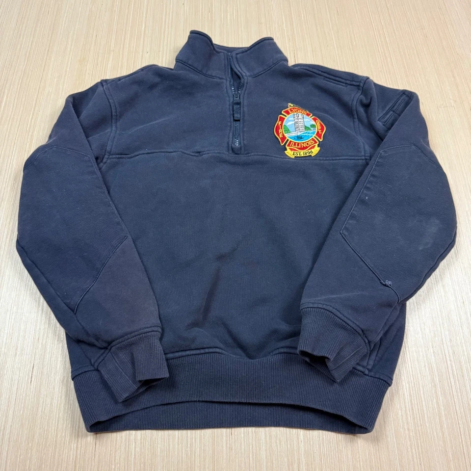 Толстовка пожарного пожарного Illinois Lisle 1/4 на молнии маленькая 5,11 тактическая - Изображение 1 из 4