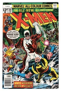 X-Men Vol 1 No 109 Feb 1978 (VFN) (8.0) 1st app Weapon Alpha, John Byrne art - Bild 1 von 2