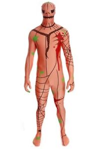 Morphsuit Costumes For Halloween Scary Costumes - Pumpkin Size Large