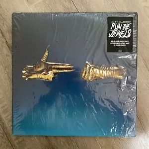 Run The Jewels RTJ003LP Opaque Gold Colored 2X Vinyl 2016 NEW - Picture 1 of 2