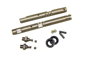 NP205 Stainless, NEW twin-stick, shift rails, GM/Dodge, w/detent & inst kit - Picture 1 of 1