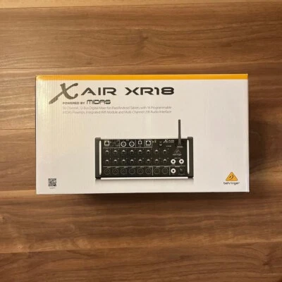 Behringer Digital Mixer iPad Android 18 Input Wifi XR18 X AIR New - image 1 of 4