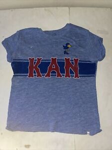 Kansas Jayhawks 47 Brand Women’s Shirt New Large