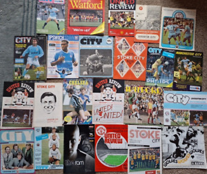 LEICESTER CITY  AWAY PROGRAMMES X 23 From 1962 to 2005