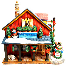 Snowman FANNYs FABRICS CHRISTMAS HOUSE Log Cabin Heartland Valley Holiday