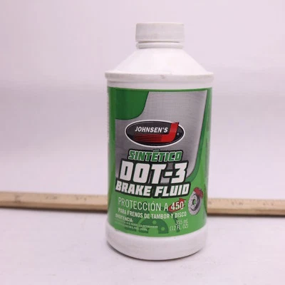 Johnsen's Premium DOT 3 Brake Fluid 12 oz. 2212 - Image 1 of 3