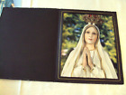 COLOR PICTURE OF OUR LADY OF FATIMA AND PRAYER   10"S X 8"S #TG